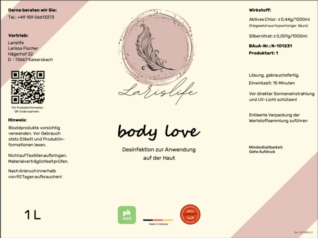 body love 1 L